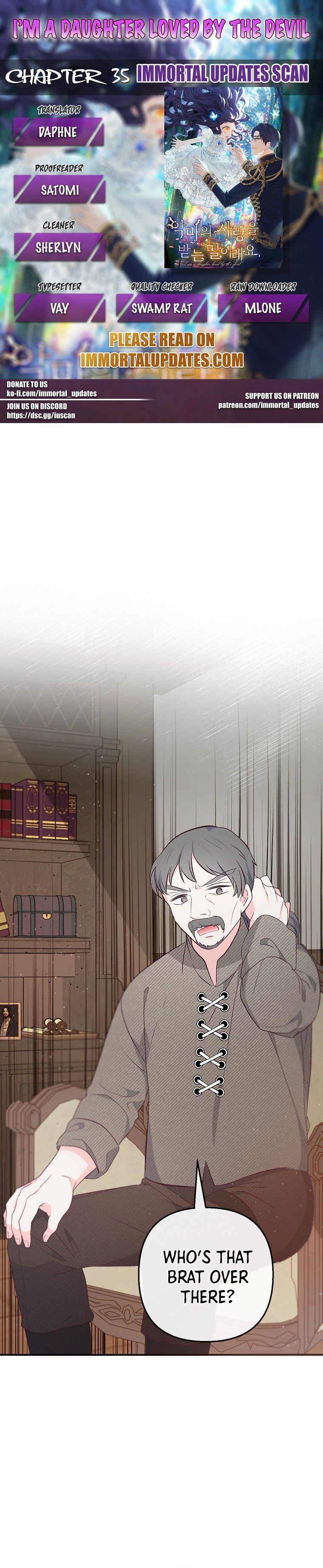 I Am A Daughter Loved By The Devil chapter 35 page 1