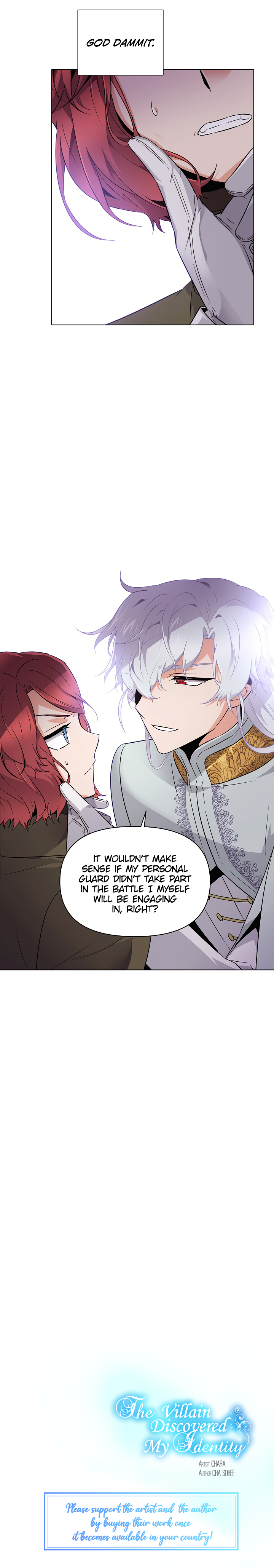 The Villain Discovered My Identity chapter 21 page 14