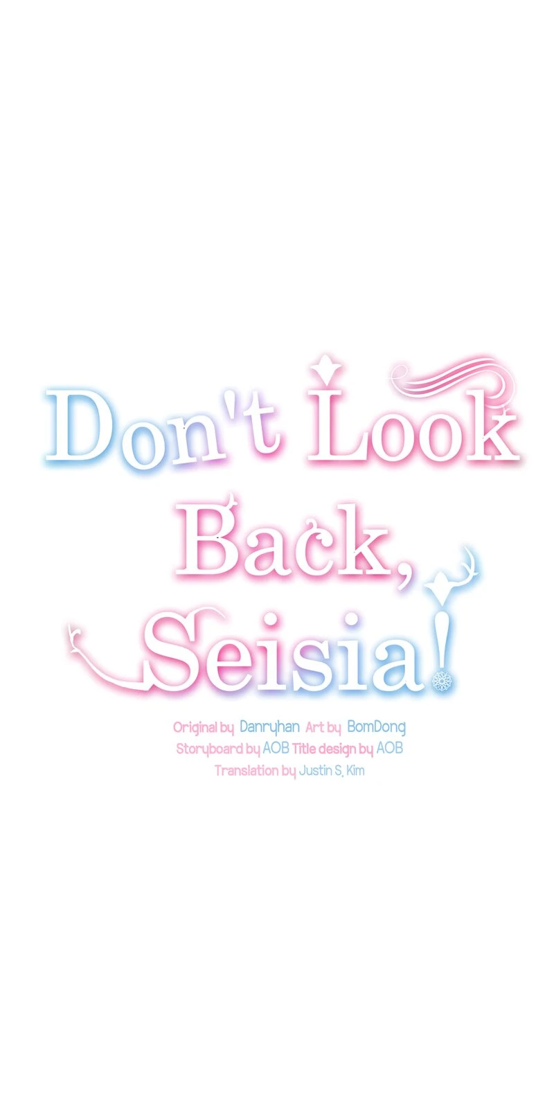 Don’t Look Back, Seisia! chapter 110 page 11
