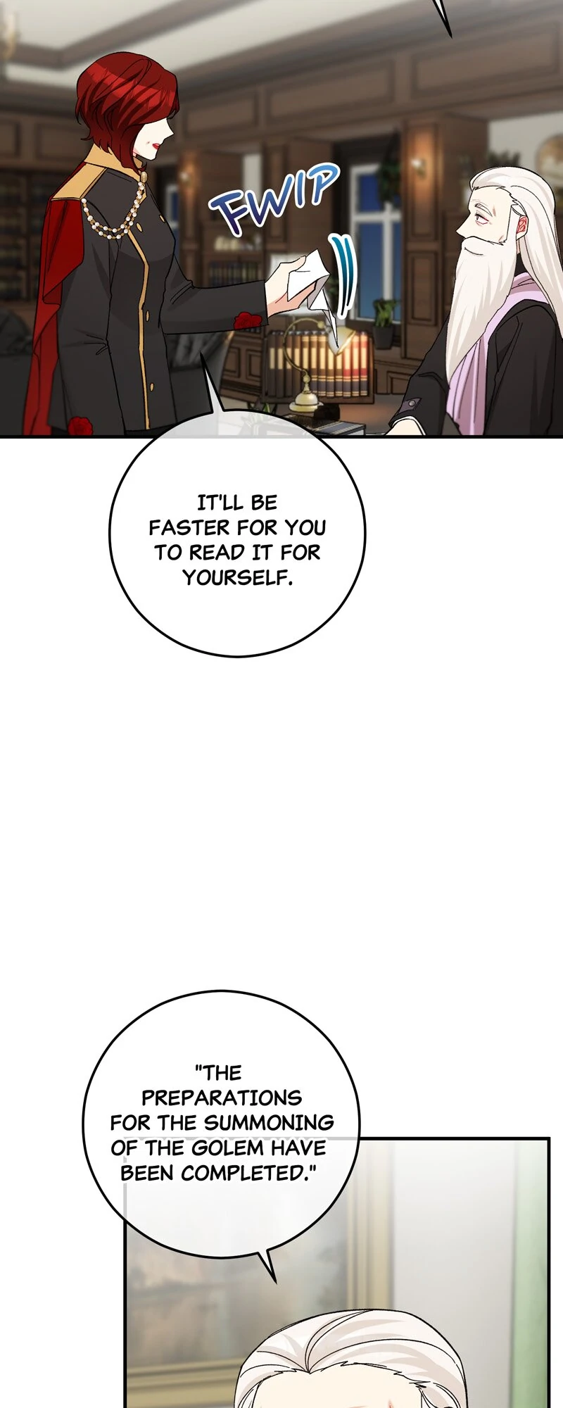 Don’t Look Back, Seisia! chapter 111 page 14