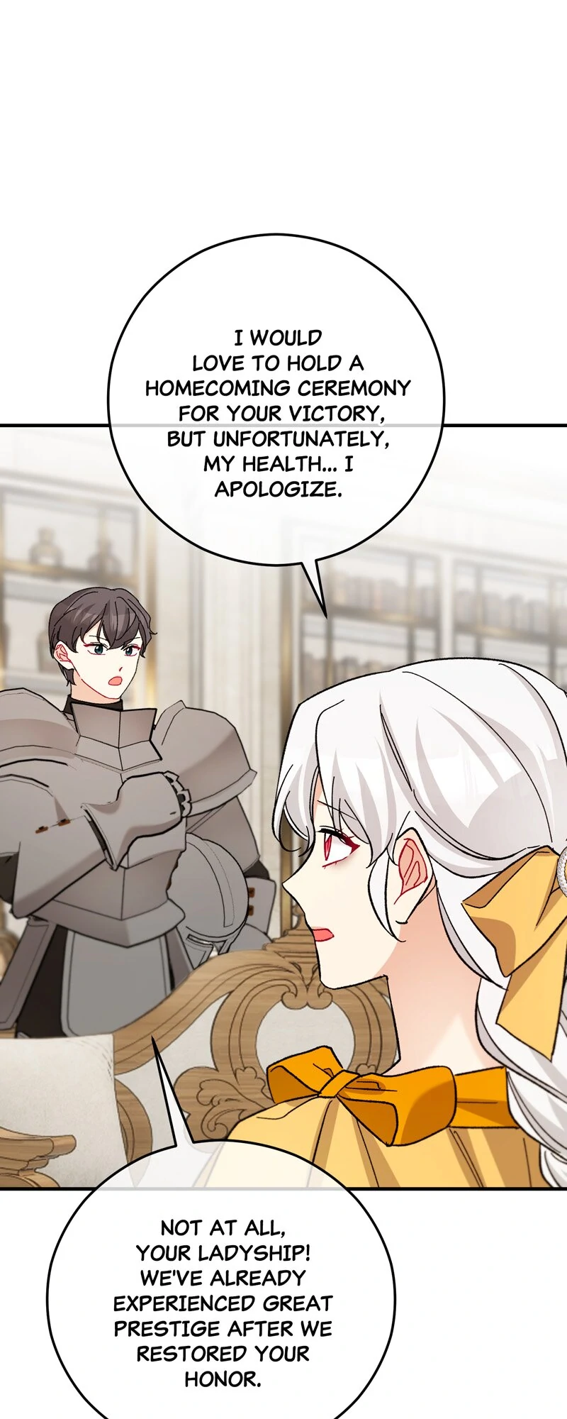 Don’t Look Back, Seisia! chapter 111 page 27
