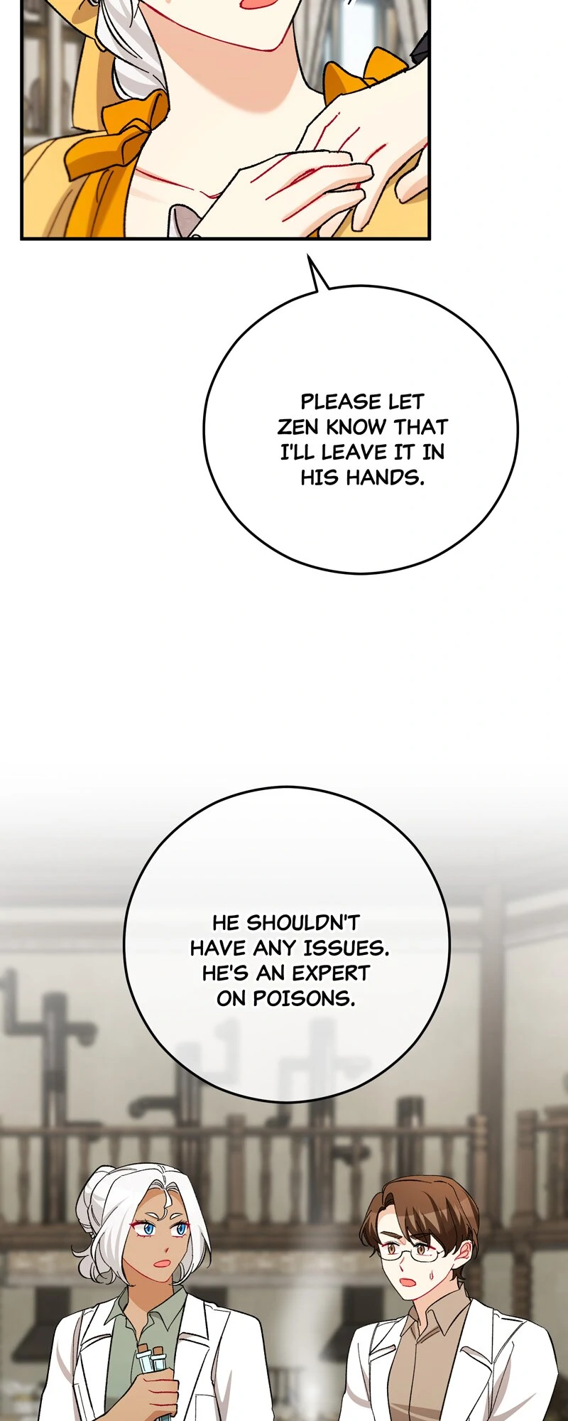 Don’t Look Back, Seisia! chapter 111 page 45