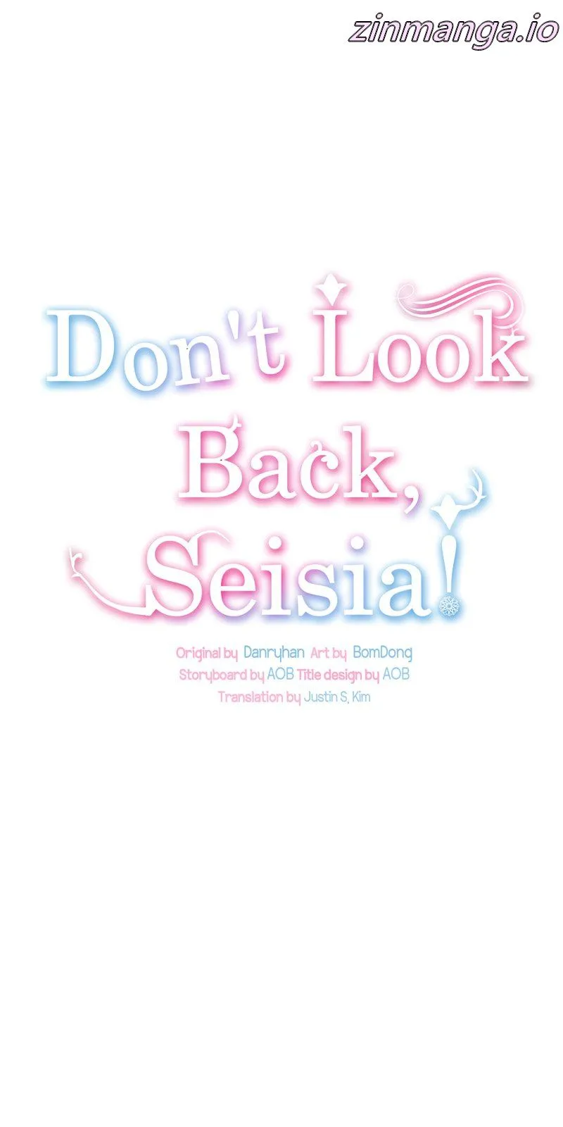 Don’t Look Back, Seisia! chapter 58 page 18