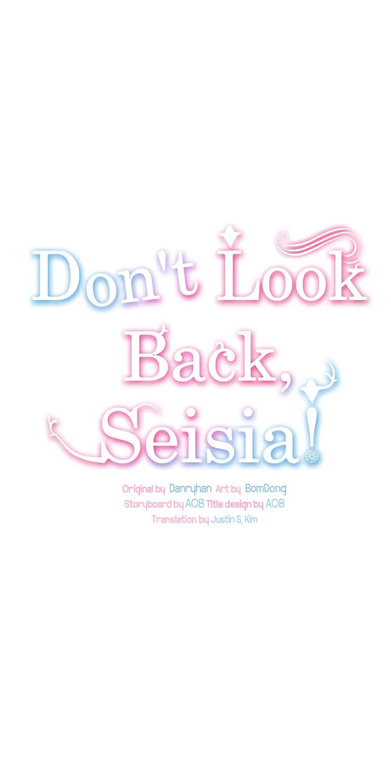 Don’t Look Back, Seisia! chapter 61 page 13