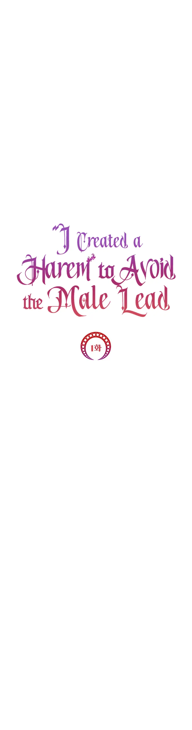 I Created a Harem to Avoid the Male Lead chapter 1 page 13