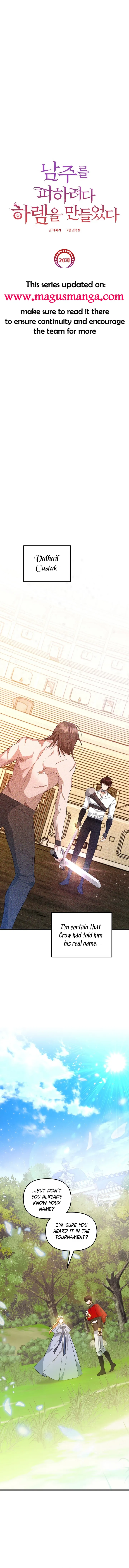 I Created a Harem to Avoid the Male Lead chapter 20 page 2