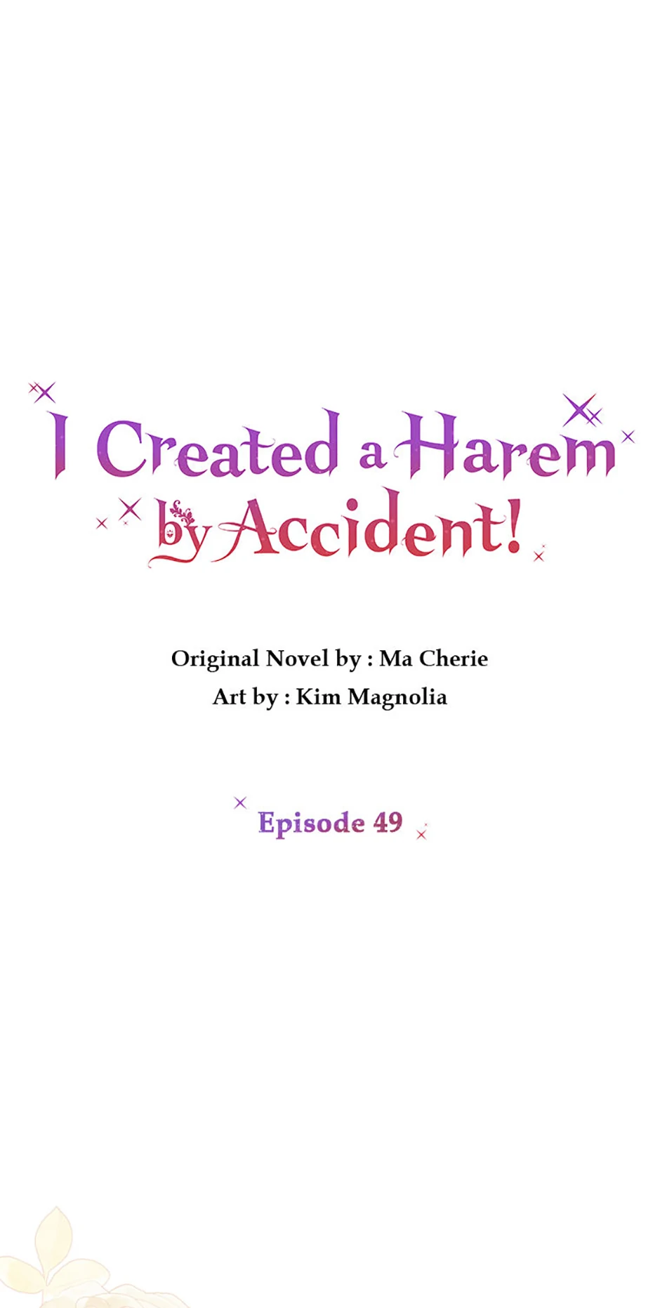 I Created a Harem to Avoid the Male Lead chapter 49 page 28