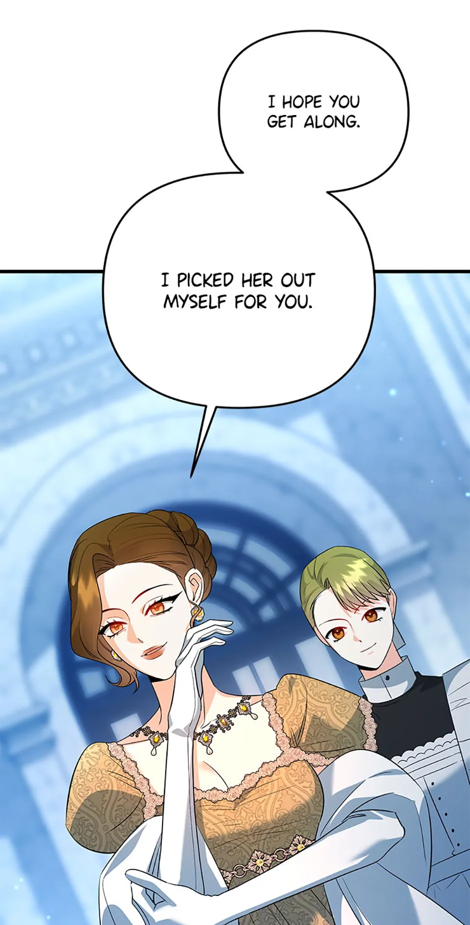 I Created a Harem to Avoid the Male Lead chapter 59 page 109