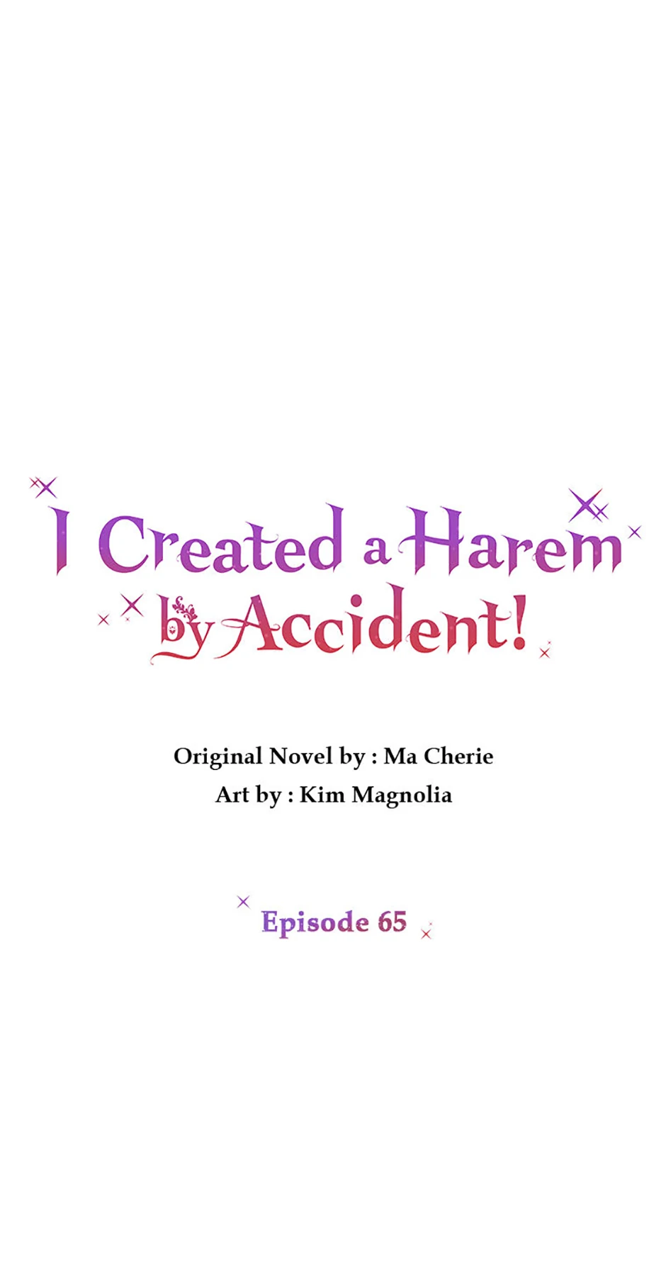 I Created a Harem to Avoid the Male Lead chapter 65 page 1
