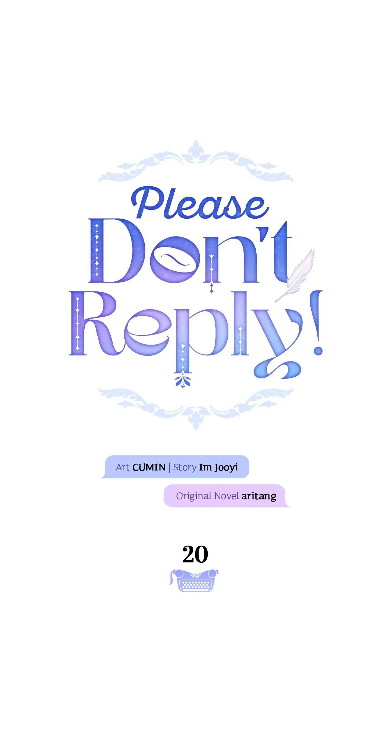 Please Don’t Reply! chapter 20 page 8