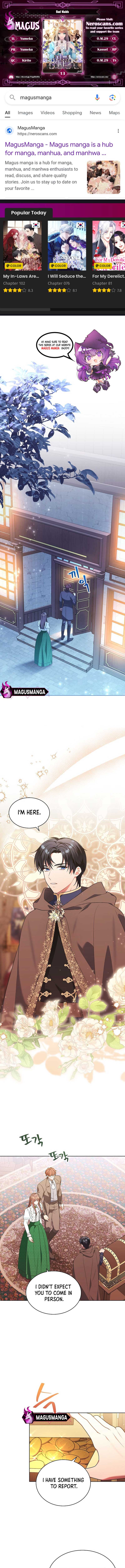 The Wicked Ladies in Waiting chapter 13 page 1