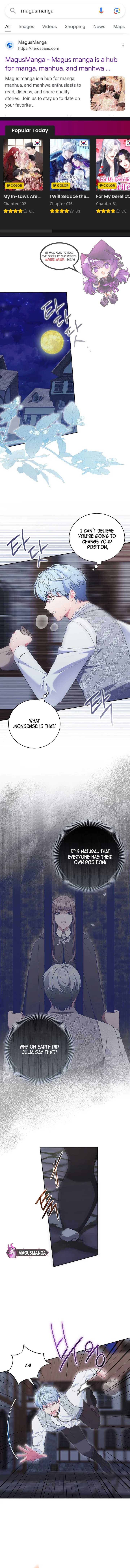 The Wicked Ladies in Waiting chapter 21 page 1
