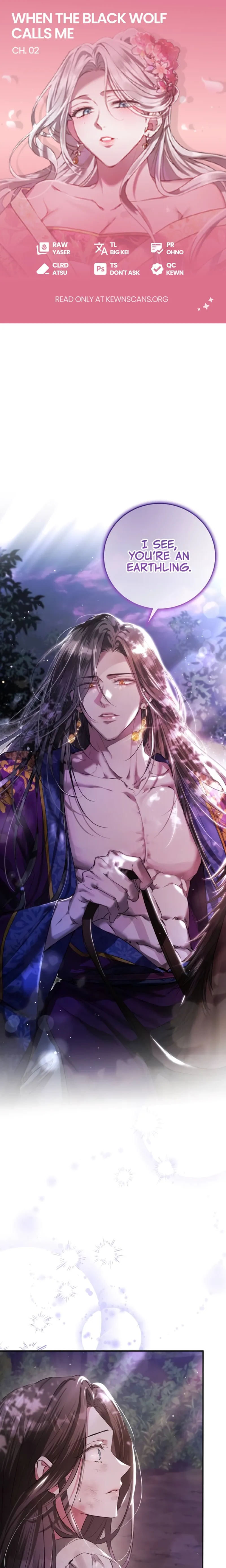When the Black Wolf Calls Me chapter 2 page 1