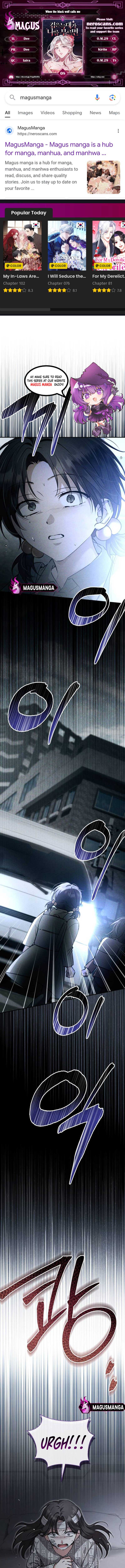When the Black Wolf Calls Me chapter 8 page 1