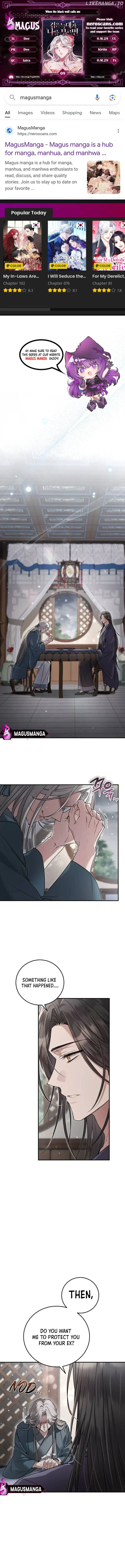 When the Black Wolf Calls Me chapter 9 page 1