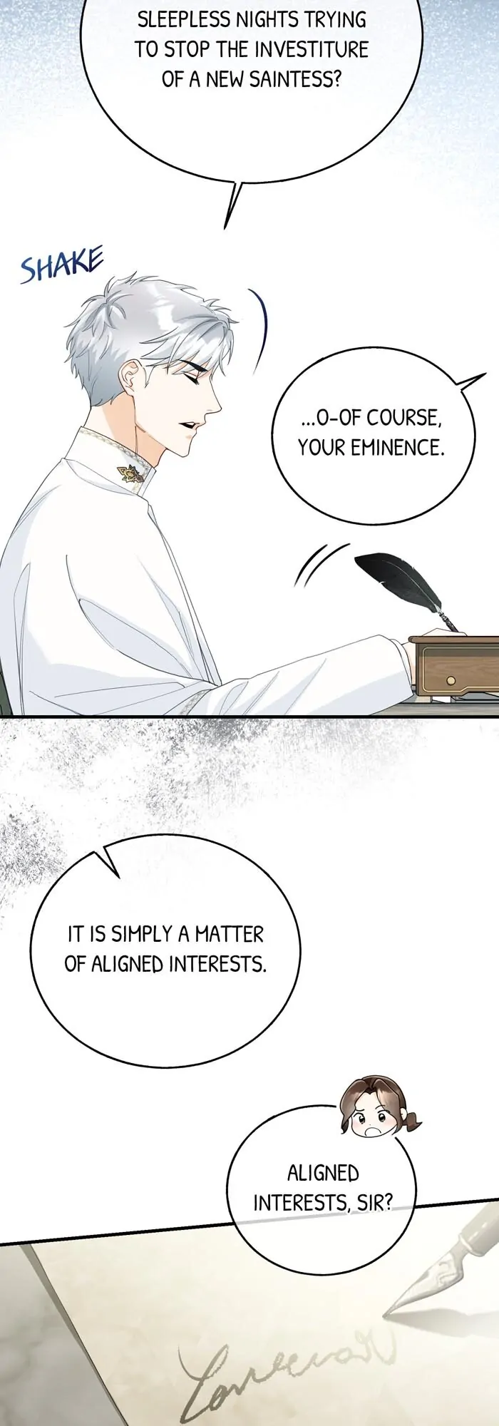The Fake Saintess Bears Tainted Robes chapter 17 page 14