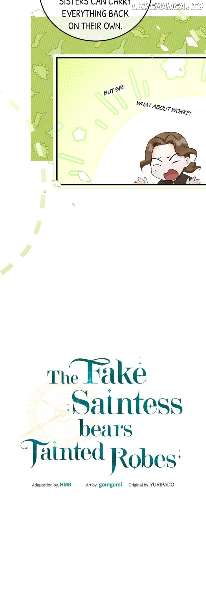 The Fake Saintess Bears Tainted Robes chapter 28 page 5