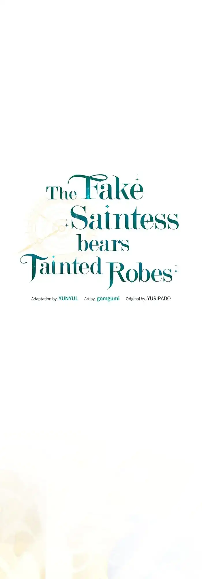 The Fake Saintess Bears Tainted Robes chapter 3 page 5
