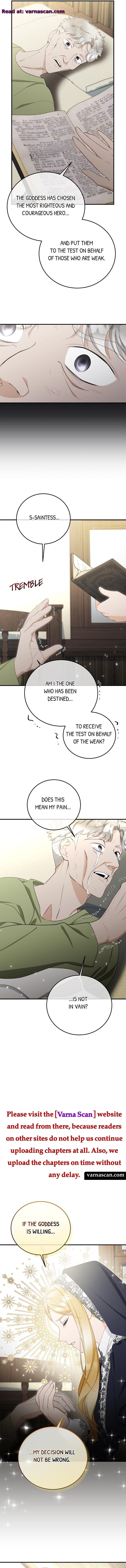 The Fake Saintess Bears Tainted Robes chapter 34 page 8