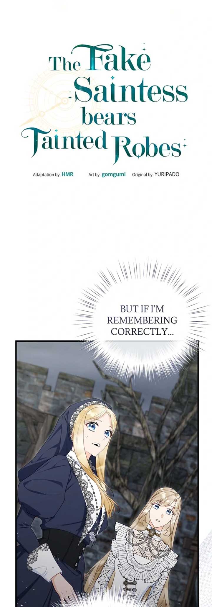 The Fake Saintess Bears Tainted Robes chapter 44 page 2