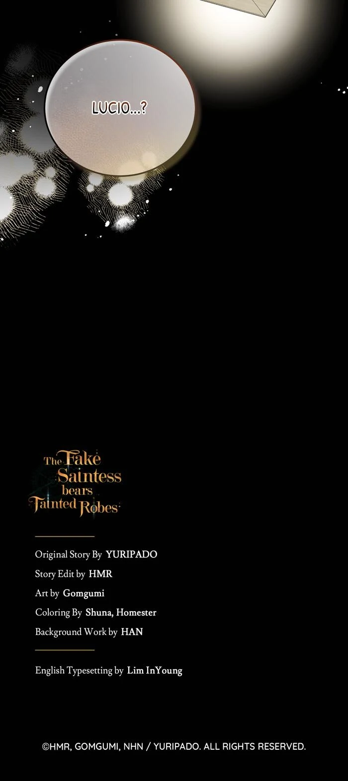 The Fake Saintess Bears Tainted Robes chapter 46 page 58