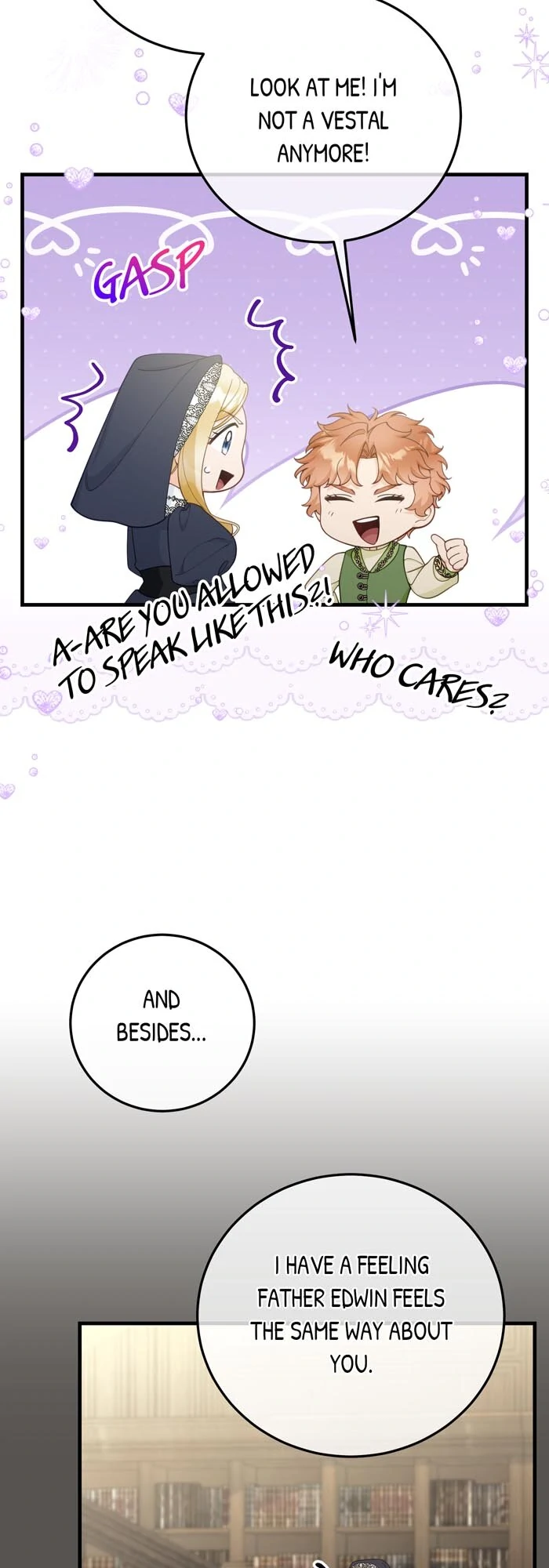 The Fake Saintess Bears Tainted Robes chapter 50 page 23