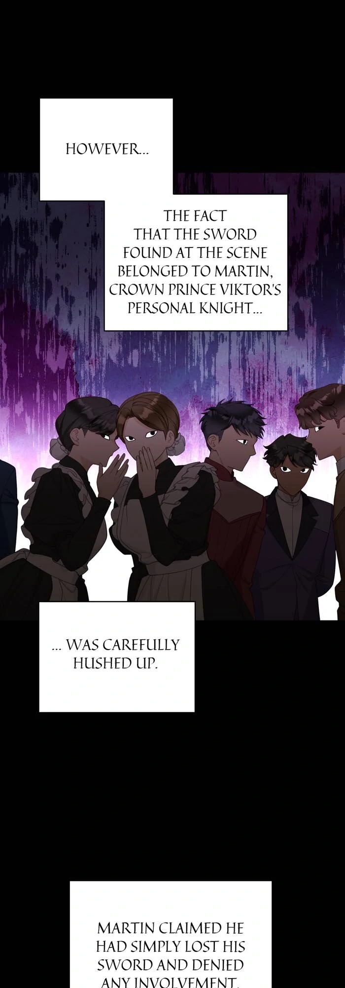 The Fake Saintess Bears Tainted Robes chapter 61 page 12