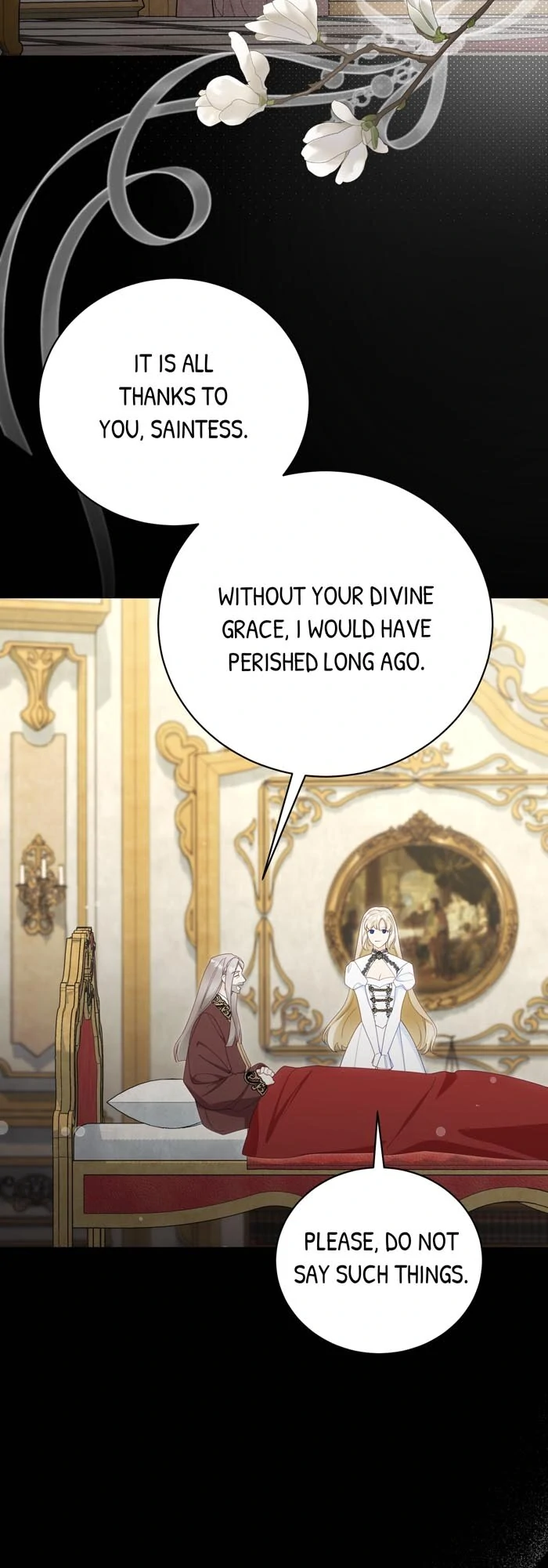 The Fake Saintess Bears Tainted Robes chapter 64 page 2