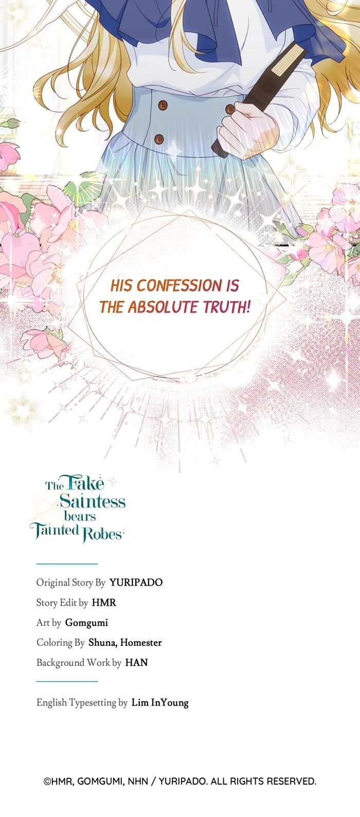 The Fake Saintess Bears Tainted Robes chapter 64 page 65