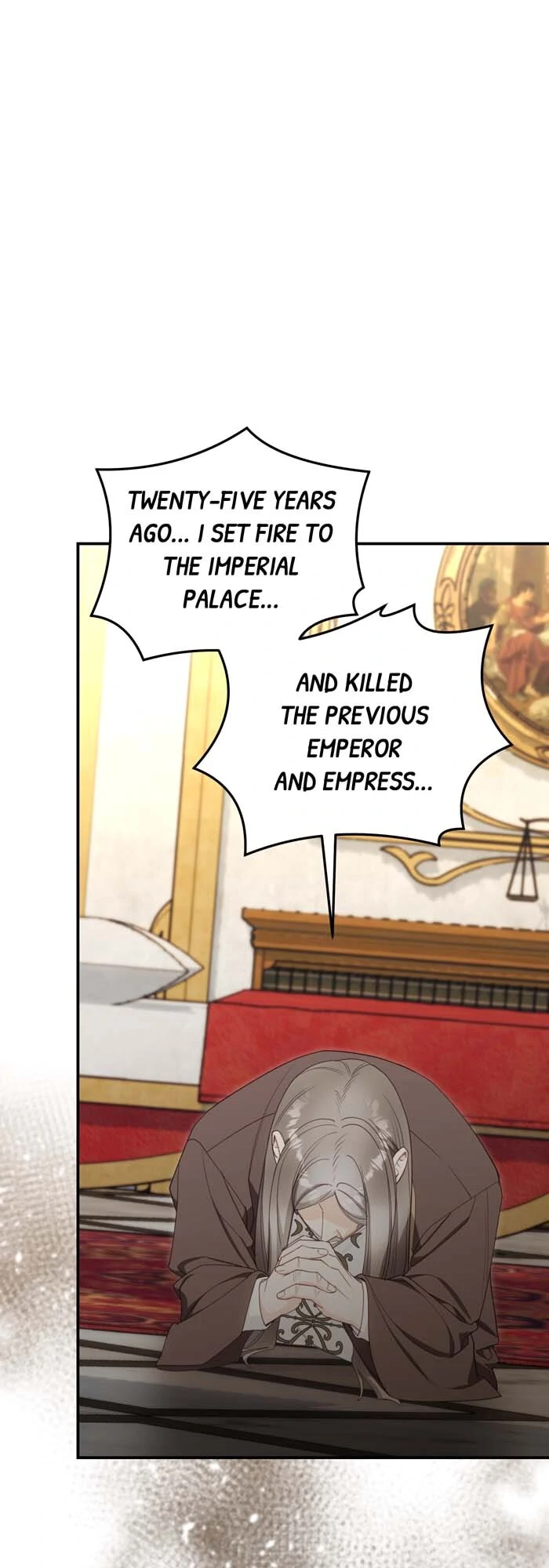The Fake Saintess Bears Tainted Robes chapter 65 page 1