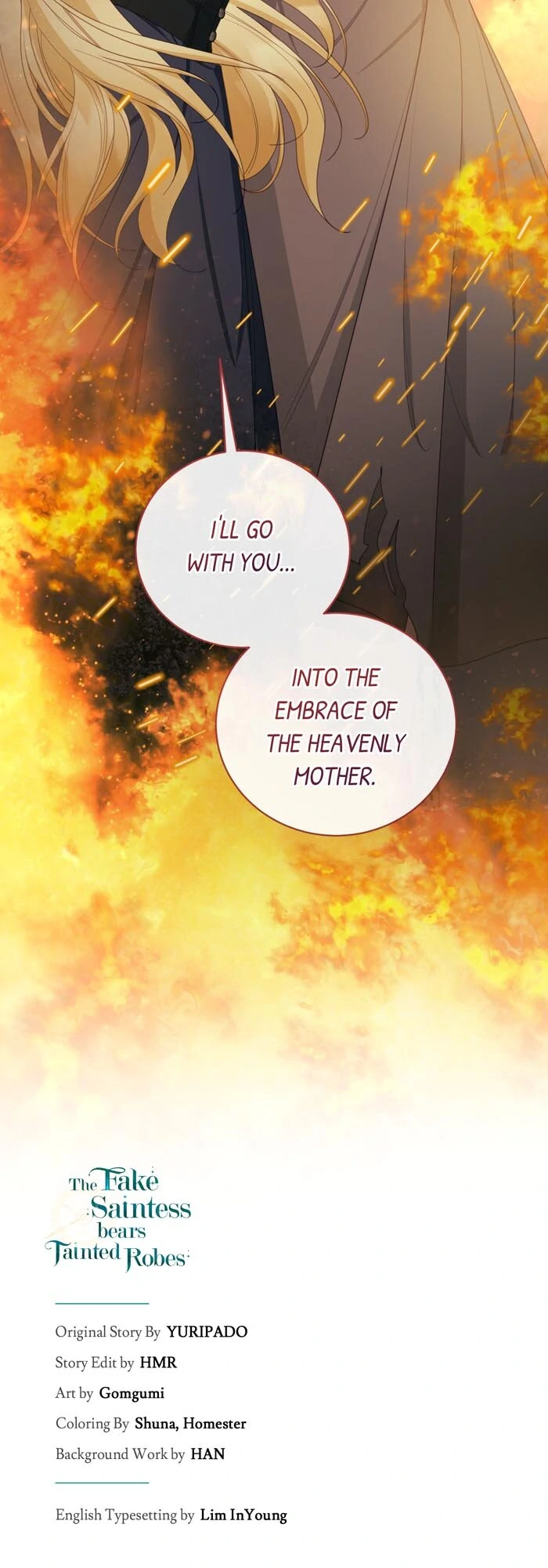 The Fake Saintess Bears Tainted Robes chapter 68 page 58