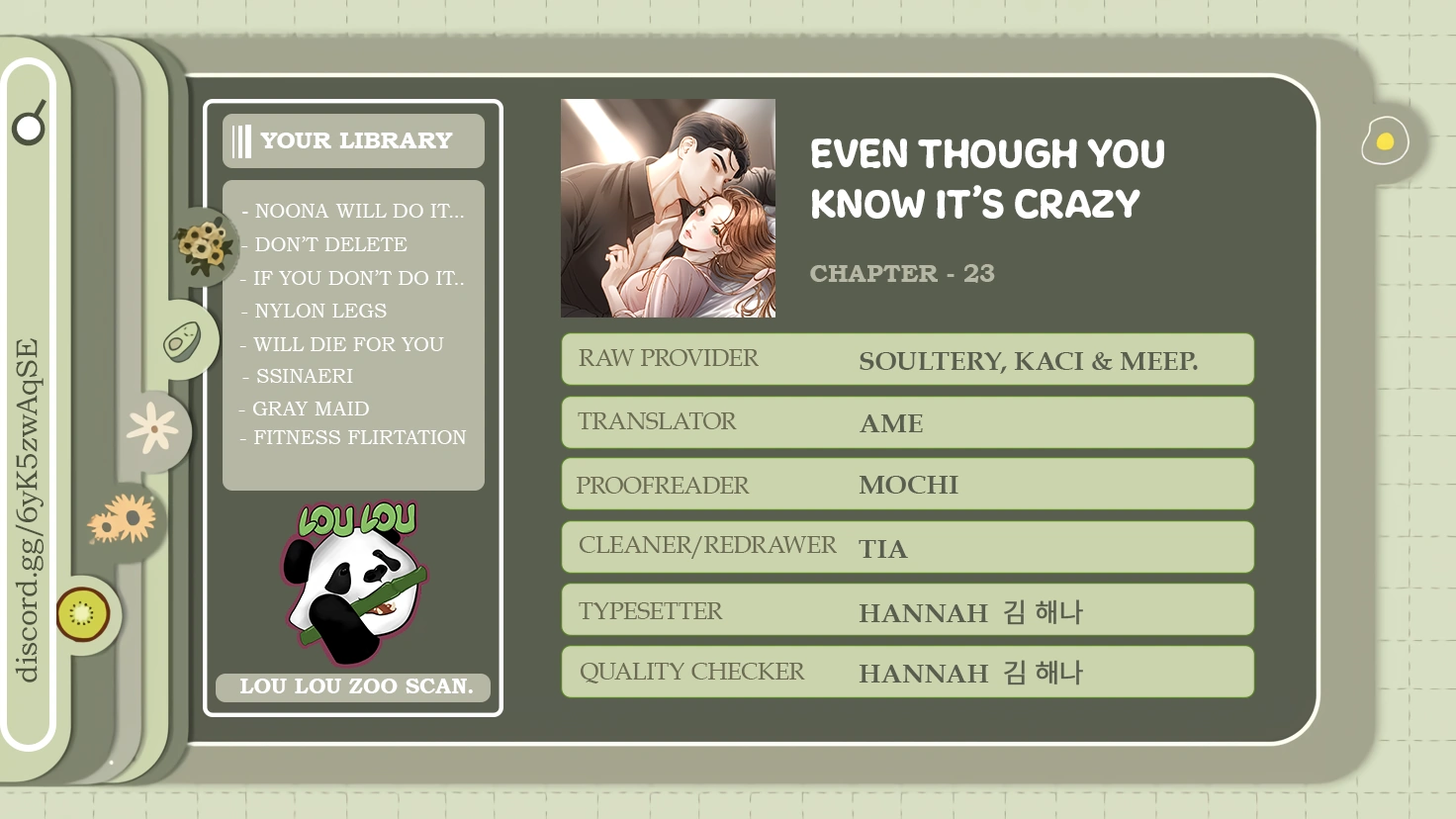 Even though you know it’s crazy chapter 23 page 99