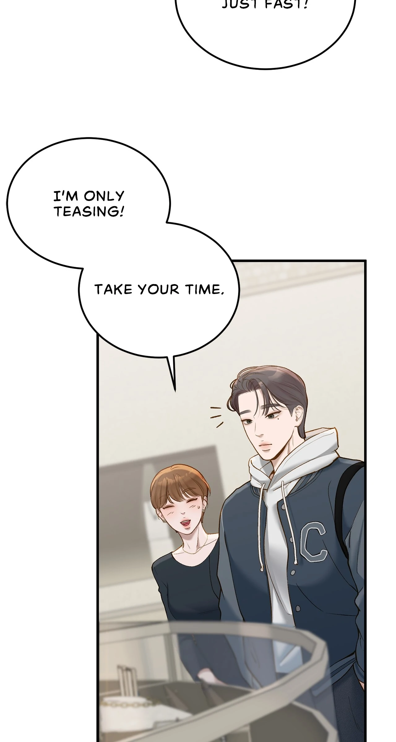 Even though you know it’s crazy chapter 54 page 64
