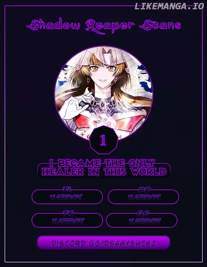 I Became the Only Healer in This World chapter 1 page 1