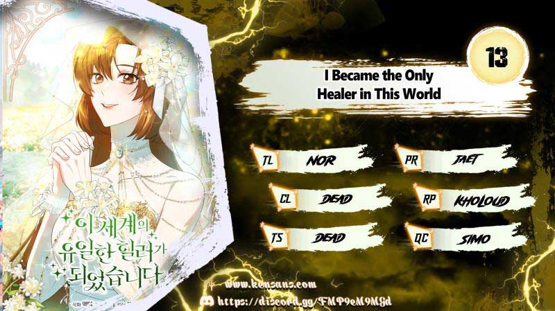 I Became the Only Healer in This World chapter 13 page 1