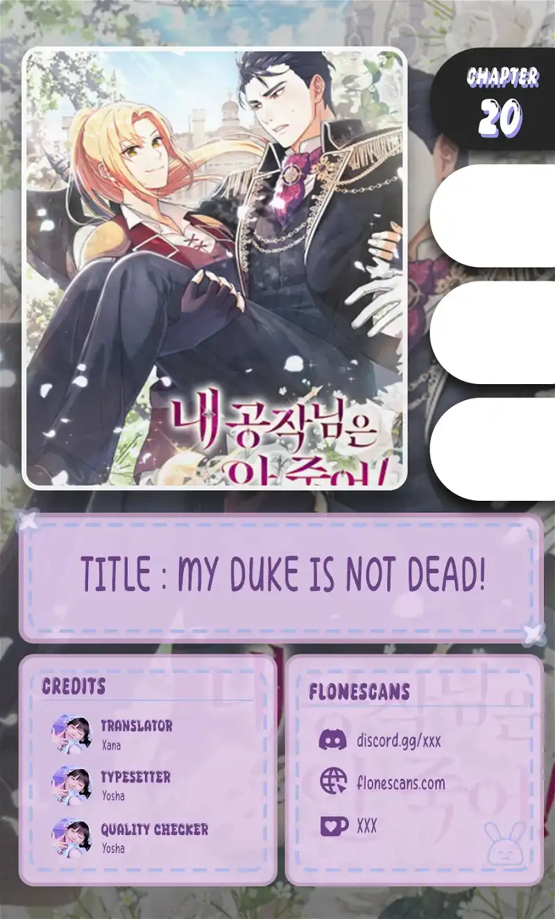 My duke is Not Dead chapter 20 page 1