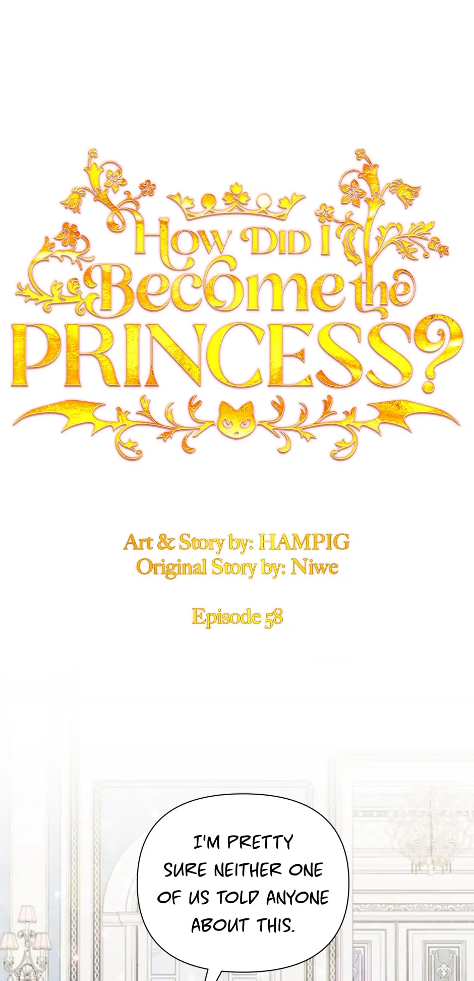 Starting from Today, I’m a Princess? chapter 58 page 1