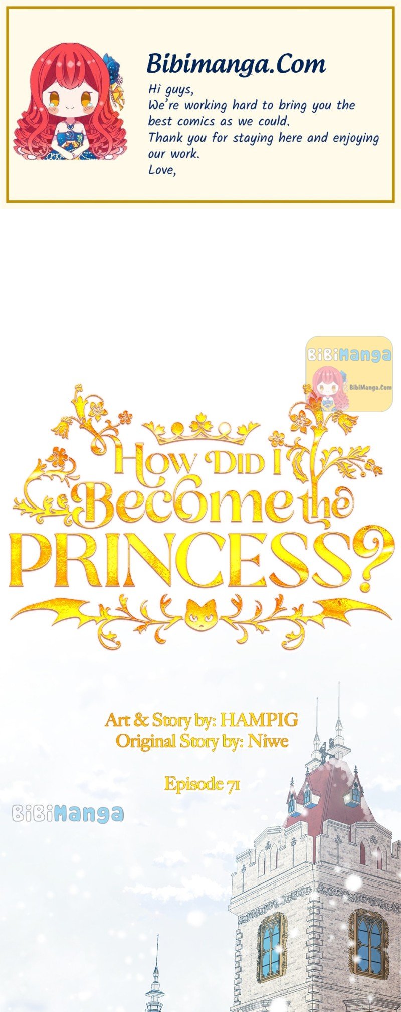 Starting from Today, I’m a Princess? chapter 71 page 1