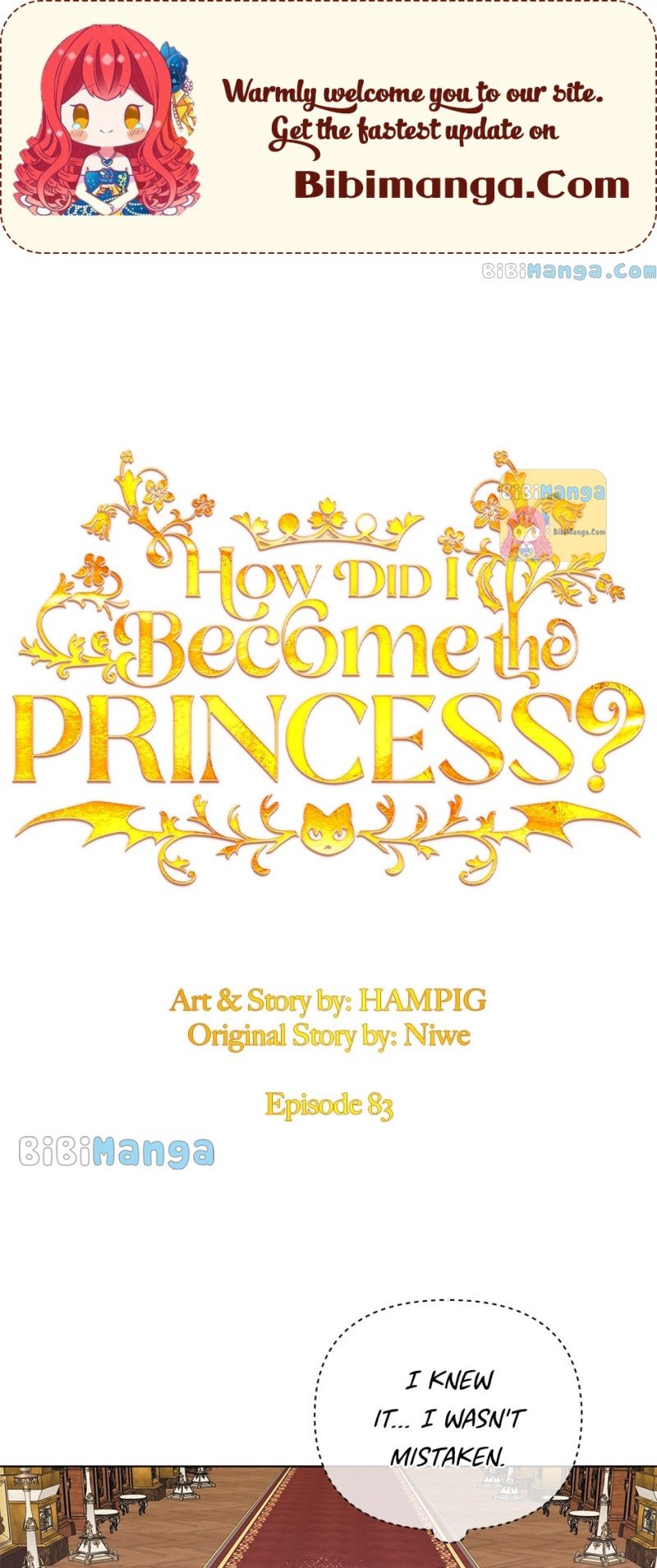 Starting from Today, I’m a Princess? chapter 83 page 1