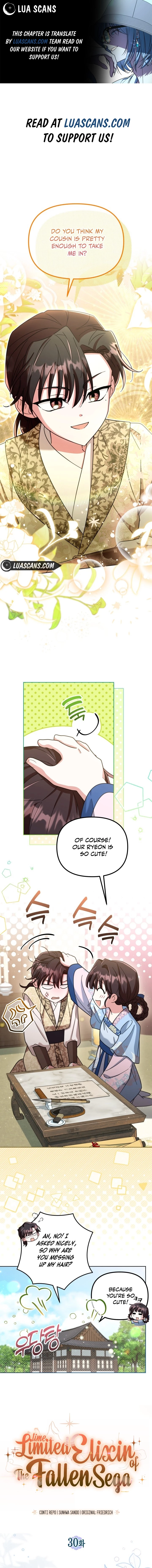 Time Limited Elixir of the Fallen Sega chapter 30 page 1