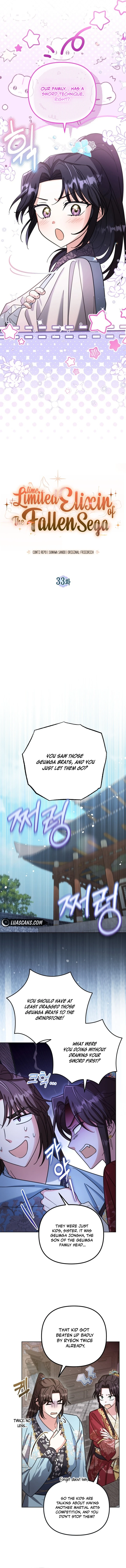 Time Limited Elixir of the Fallen Sega chapter 33 page 3