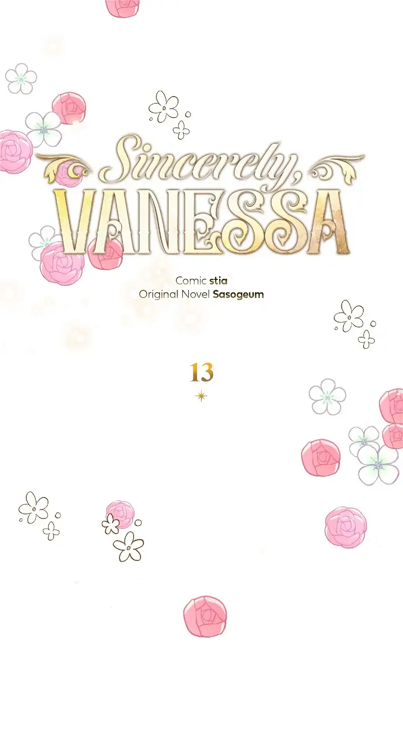 Sincerely, Vanessa chapter 13 page 6