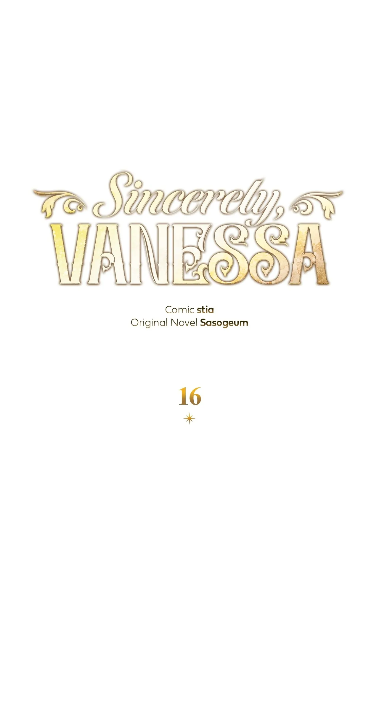 Sincerely, Vanessa chapter 16 page 4