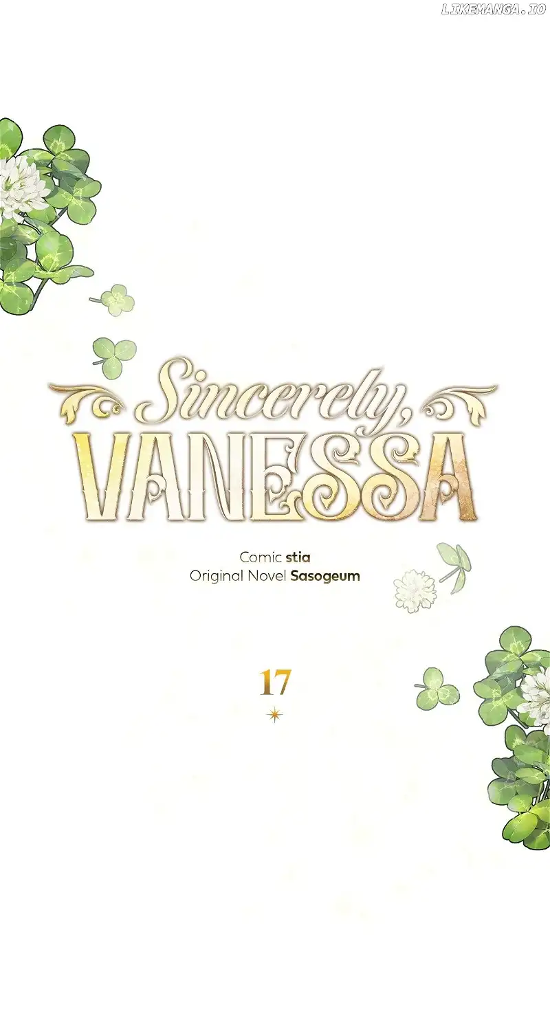 Sincerely, Vanessa chapter 17 page 8
