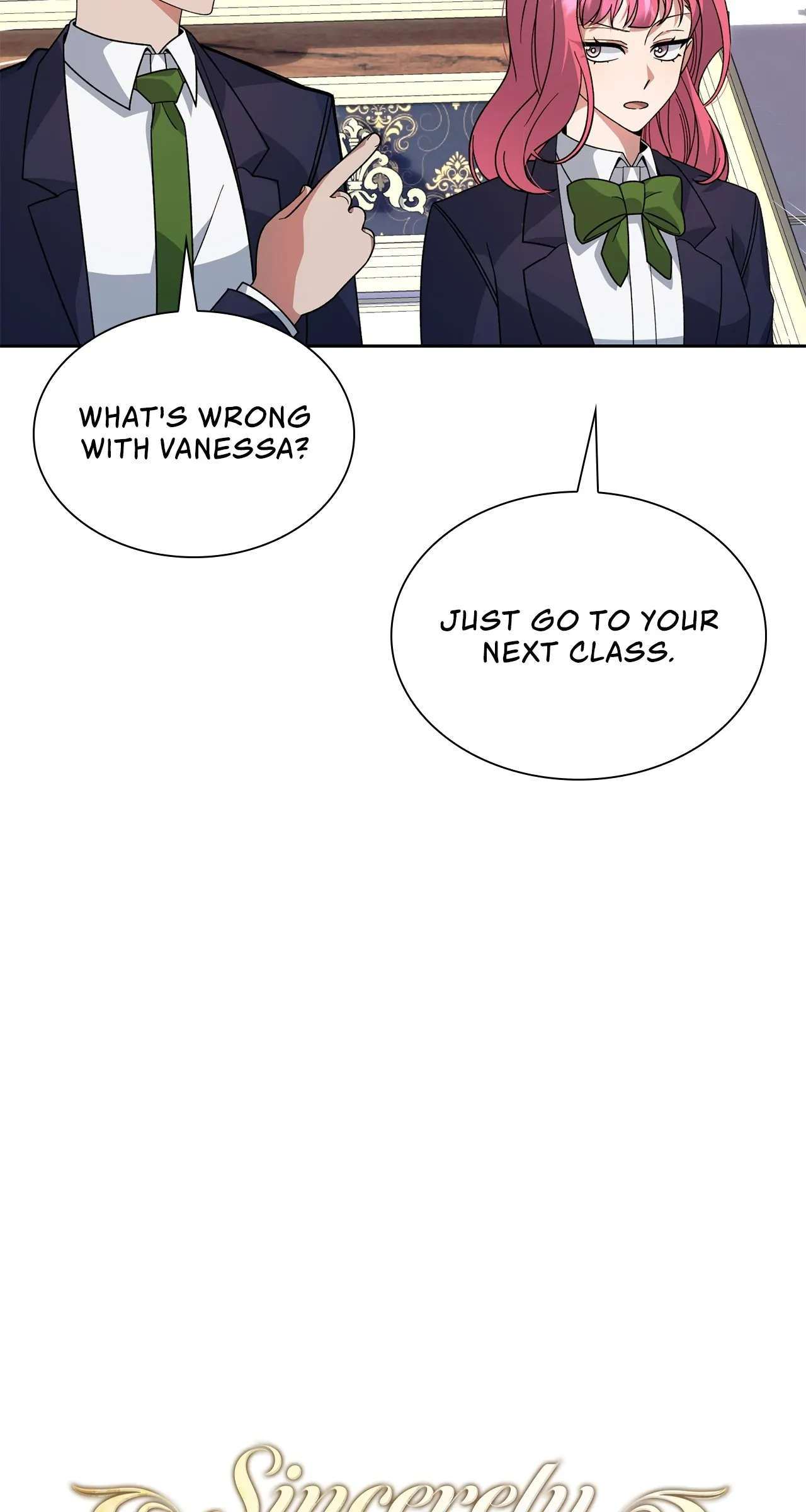 Sincerely, Vanessa chapter 18 page 4