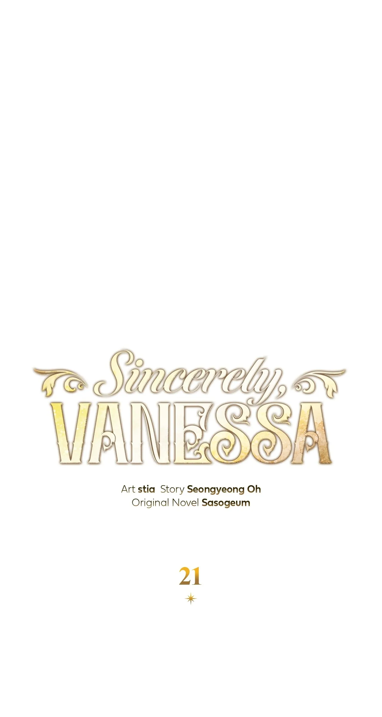 Sincerely, Vanessa chapter 21 page 11