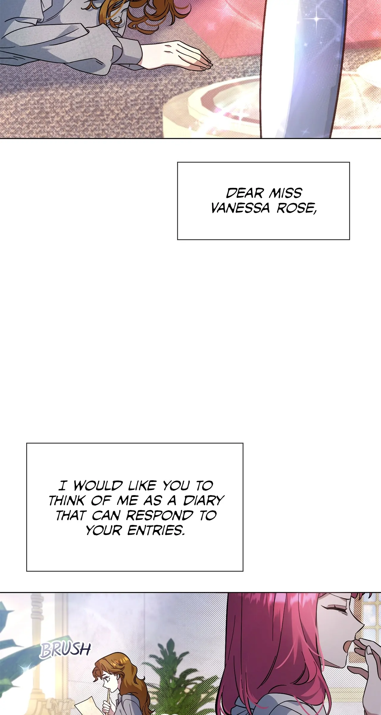 Sincerely, Vanessa chapter 6 page 3