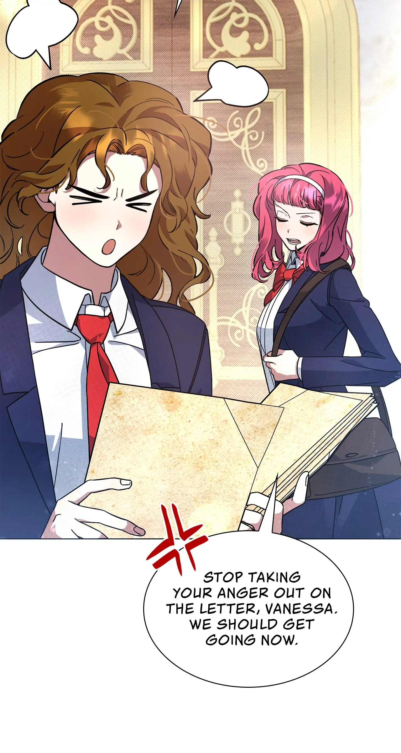 Sincerely, Vanessa chapter 6 page 12