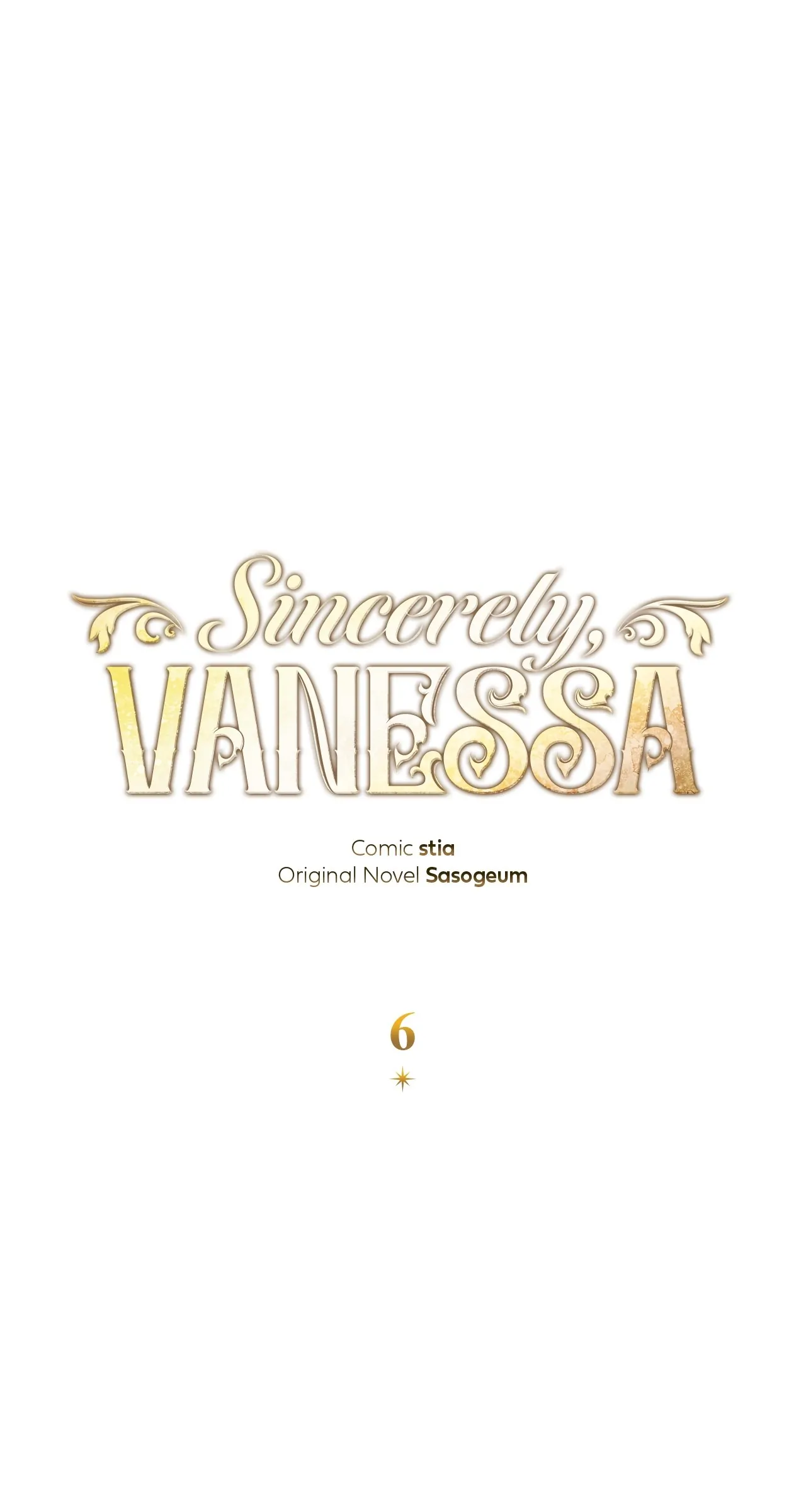 Sincerely, Vanessa chapter 6 page 13