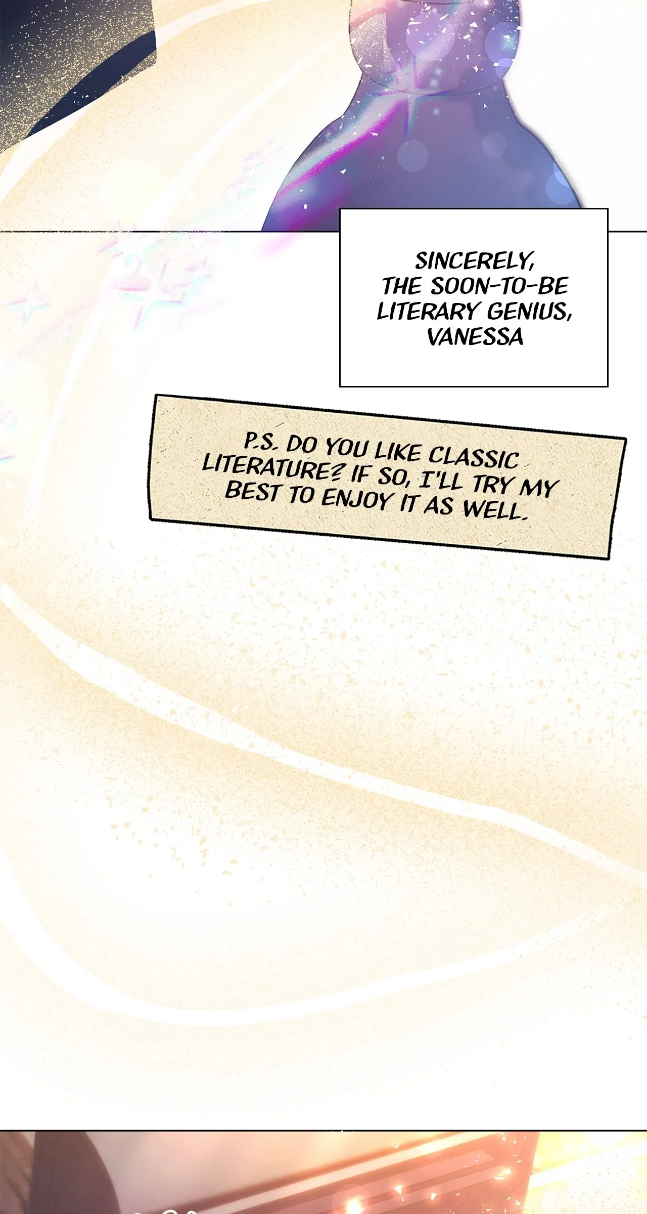 Sincerely, Vanessa chapter 6 page 44